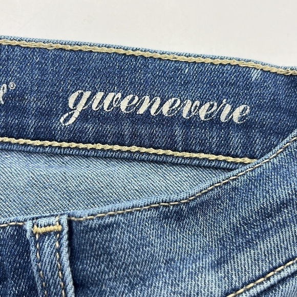 7 For All Mankind Gwenevere Mid Rise Skinny Size 25 - Picture 9 of 16